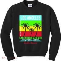 Los Angeles Santa Monica Beach Kids Sweatshirt thumb 0