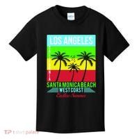 Los Angeles Santa Monica Beach Kids T-Shirt thumb 0
