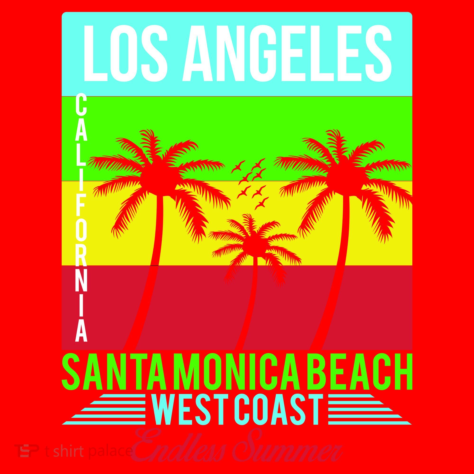 Los Angeles Santa Monica Beach Santa Hat
