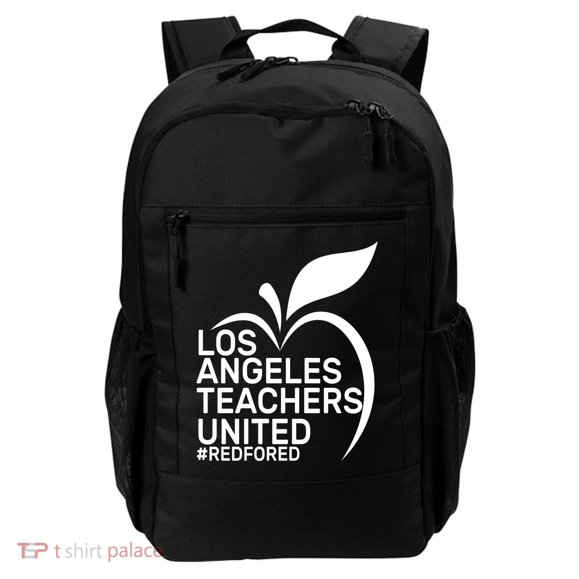 Los Angeles Teachers United Red For Ed Backpack