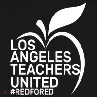 Los Angeles Teachers United Red For Ed Backpack thumb 2