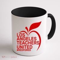 Los Angeles Teachers United Red For Ed Coffee Mug thumb 1