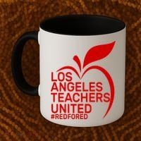 Los Angeles Teachers United Red For Ed Coffee Mug thumb 2