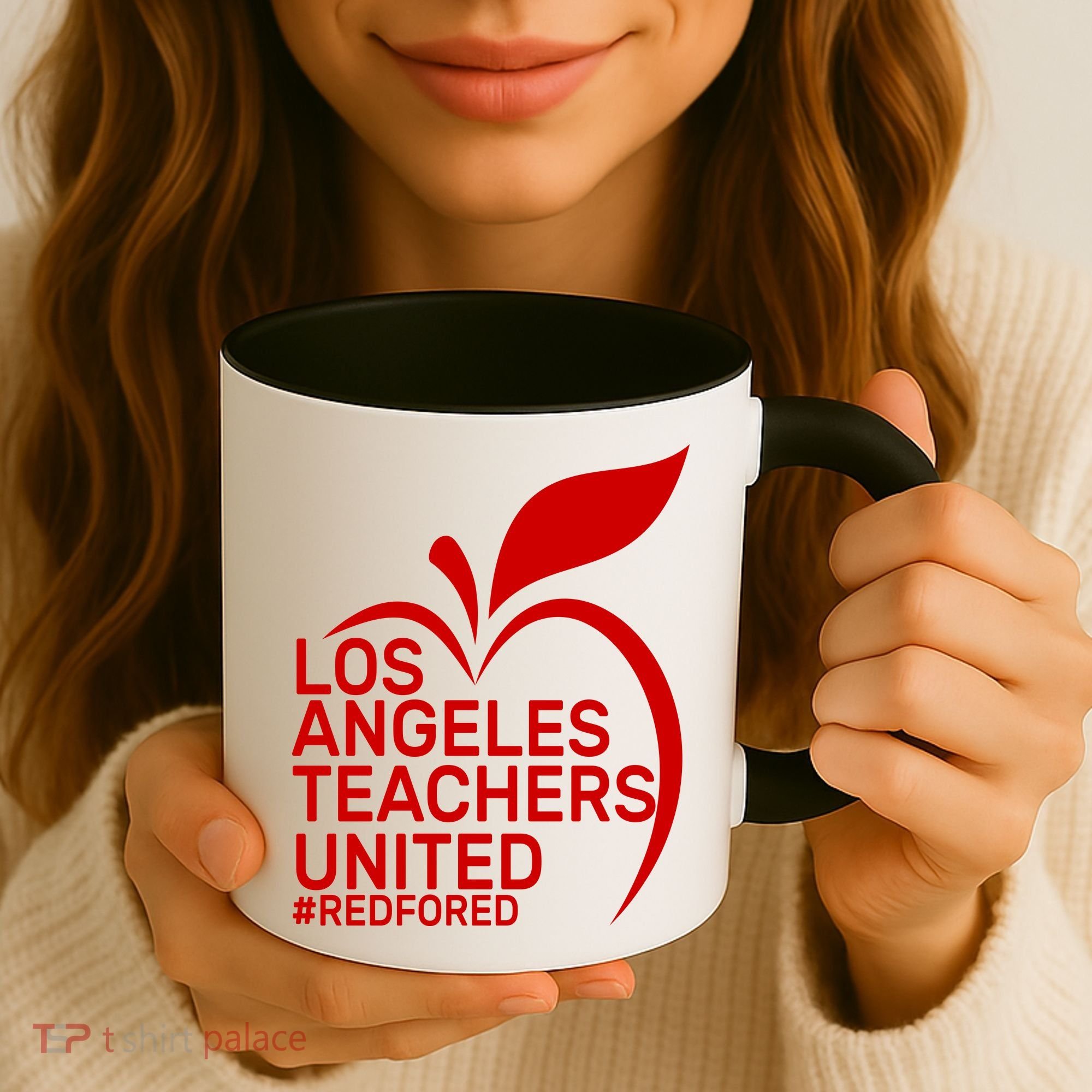Los Angeles Teachers United Red For Ed Coffee Mug