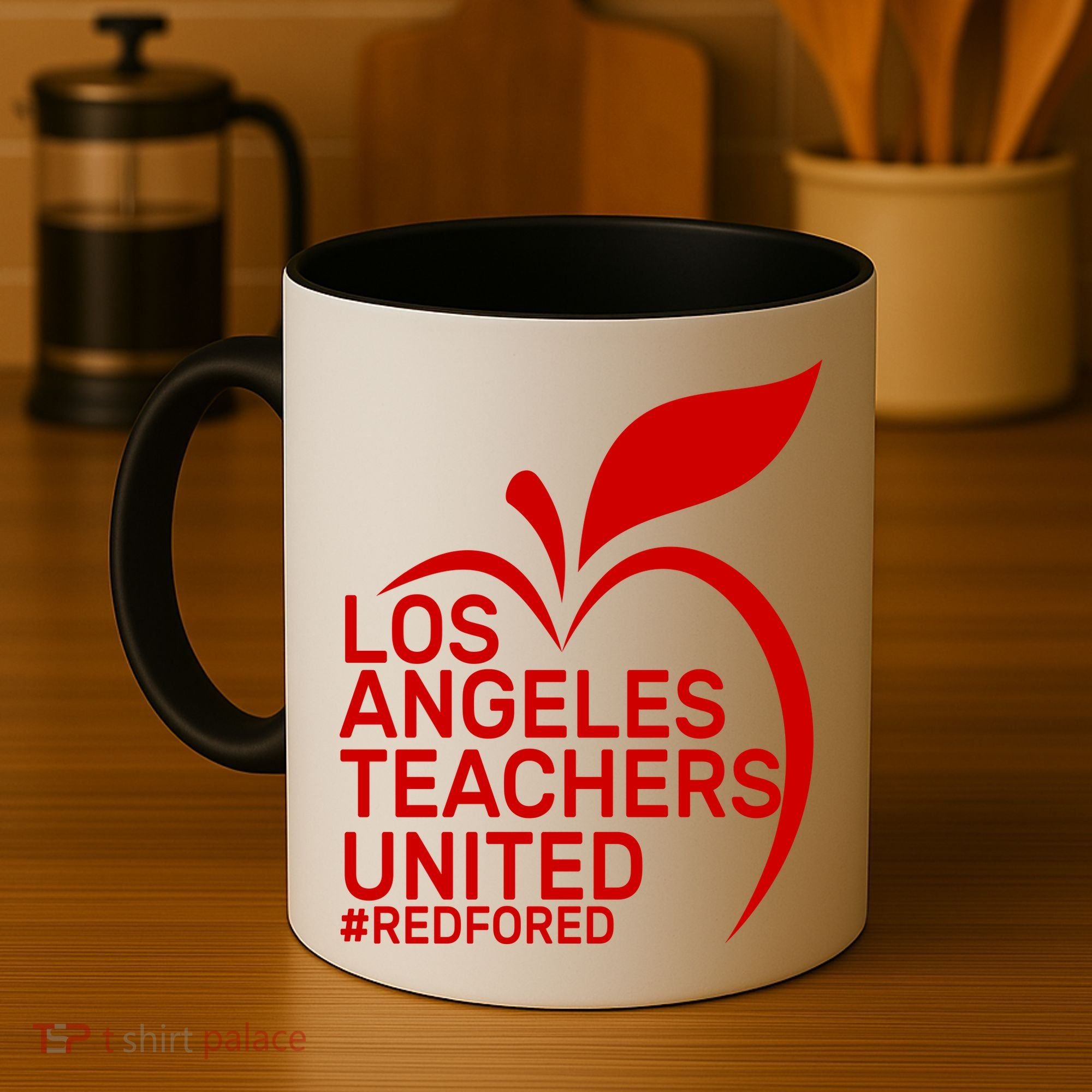 Los Angeles Teachers United Red For Ed Coffee Mug