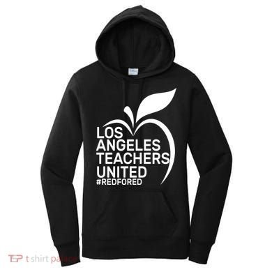 Los Angeles Teachers United Red For Ed Women's Hoodie