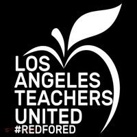 Los Angeles Teachers United Red For Ed Women's Hoodie thumb 2