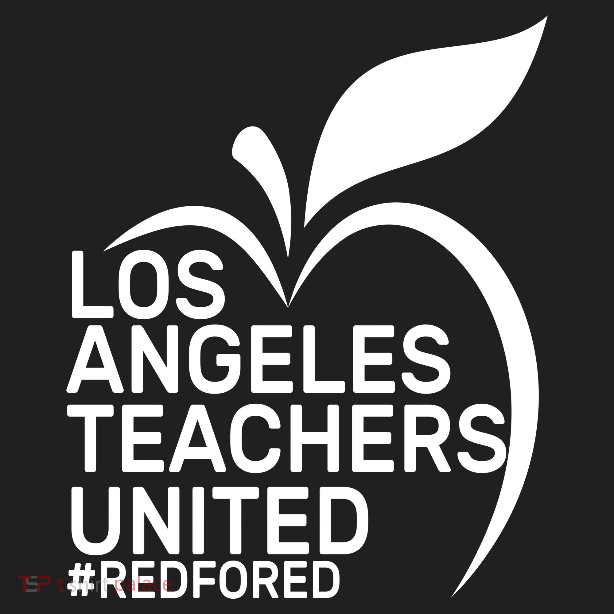 Los Angeles Teachers United Red For Ed Golf Towel