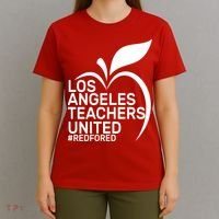 Los Angeles Teachers United Red For Ed T-Shirt thumb 4
