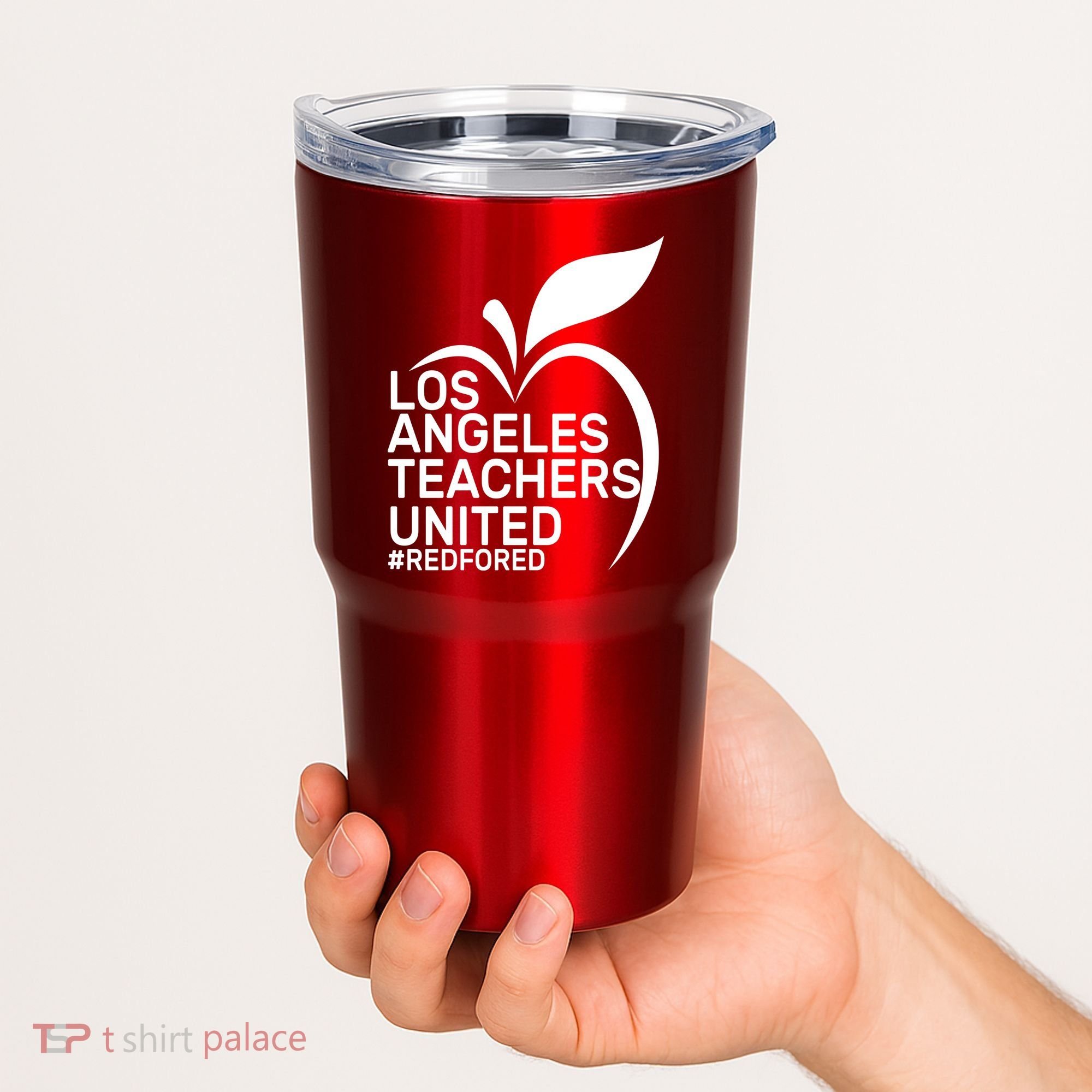 Los Angeles Teachers United Red For Ed Tumbler