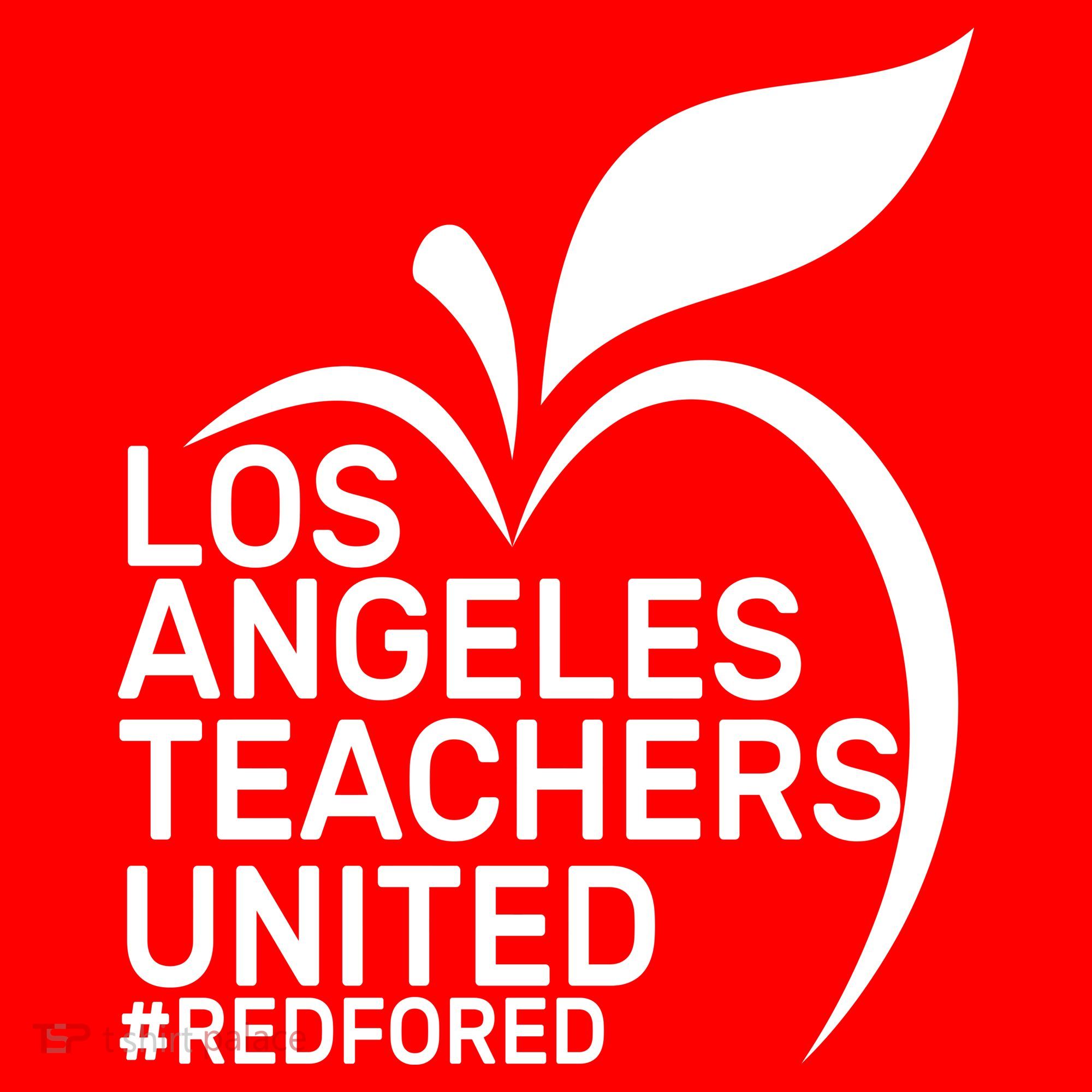 Los Angeles Teachers United Red For Ed Mousepad