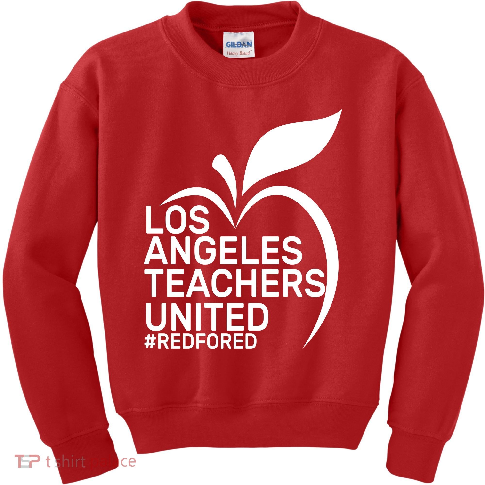 Los Angeles Teachers United Red For Ed Kids Sweatshirt