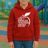 Los Angeles Teachers United Red For Ed Kids Hoodie thumb 3
