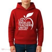 Los Angeles Teachers United Red For Ed Kids Hoodie thumb 4