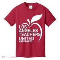 Los Angeles Teachers United Red For Ed Kids T-Shirt thumb 0
