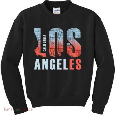 Los Angeles Vintage Emblem Kids Sweatshirt