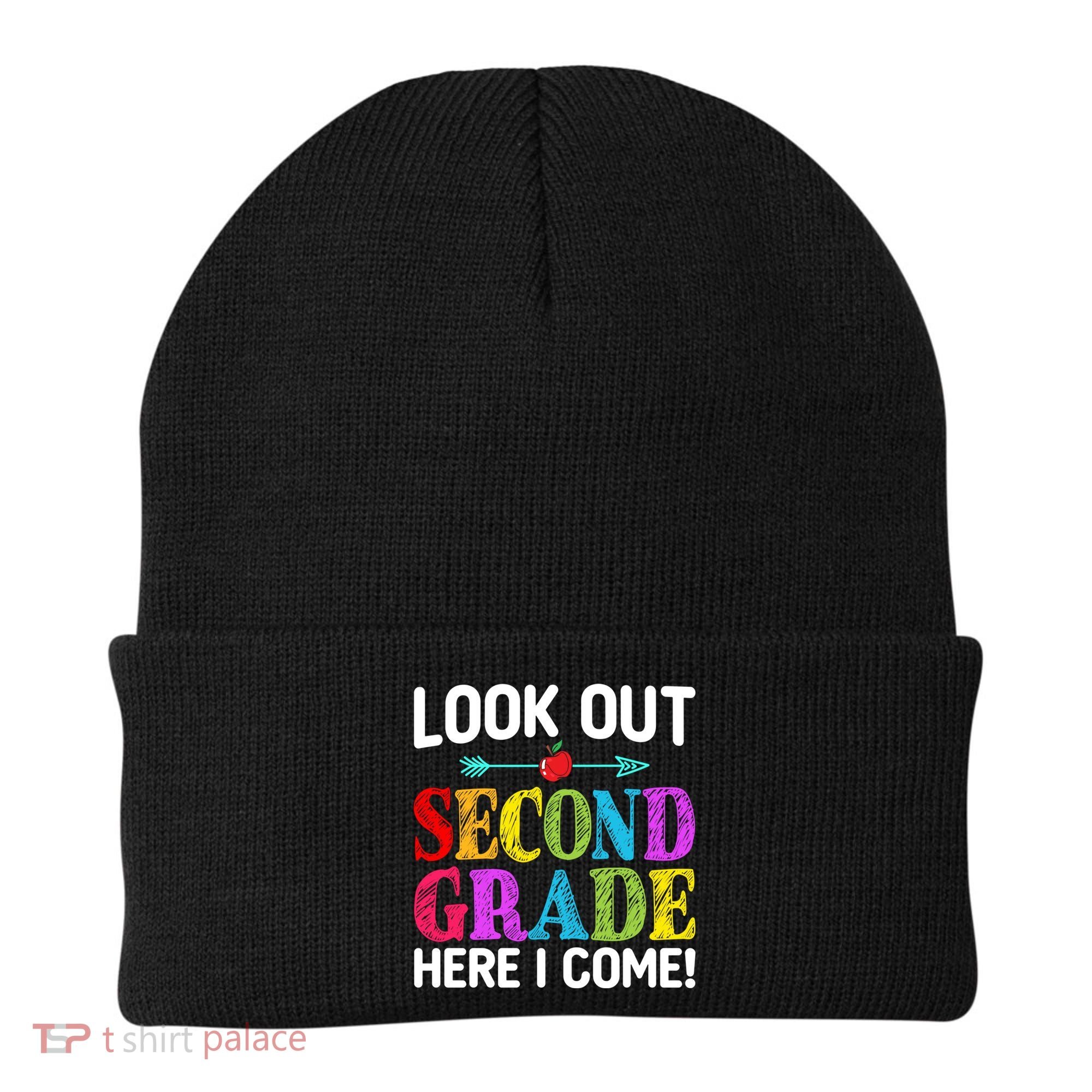 Look Out Second Grade Here I Come First Day Back To School Gift Beanie