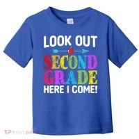 Look Out Second Grade Here I Come First Day Back To School Gift Toddler T-Shirt thumb 0