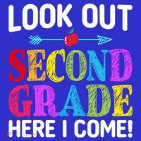 Look Out Second Grade Here I Come First Day Back To School Gift Kids Long Sleeve Shirt thumb 2