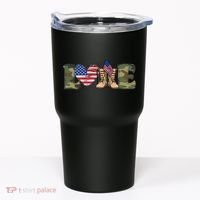 Love Our Soldiers, US Troops Tumbler thumb 0