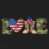 Love Our Soldiers, US Troops Tumbler thumb 3