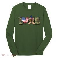 Love Our Soldiers, US Troops Long Sleeve Shirt thumb 0