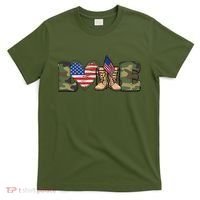Love Our Soldiers, US Troops T-Shirt thumb 0