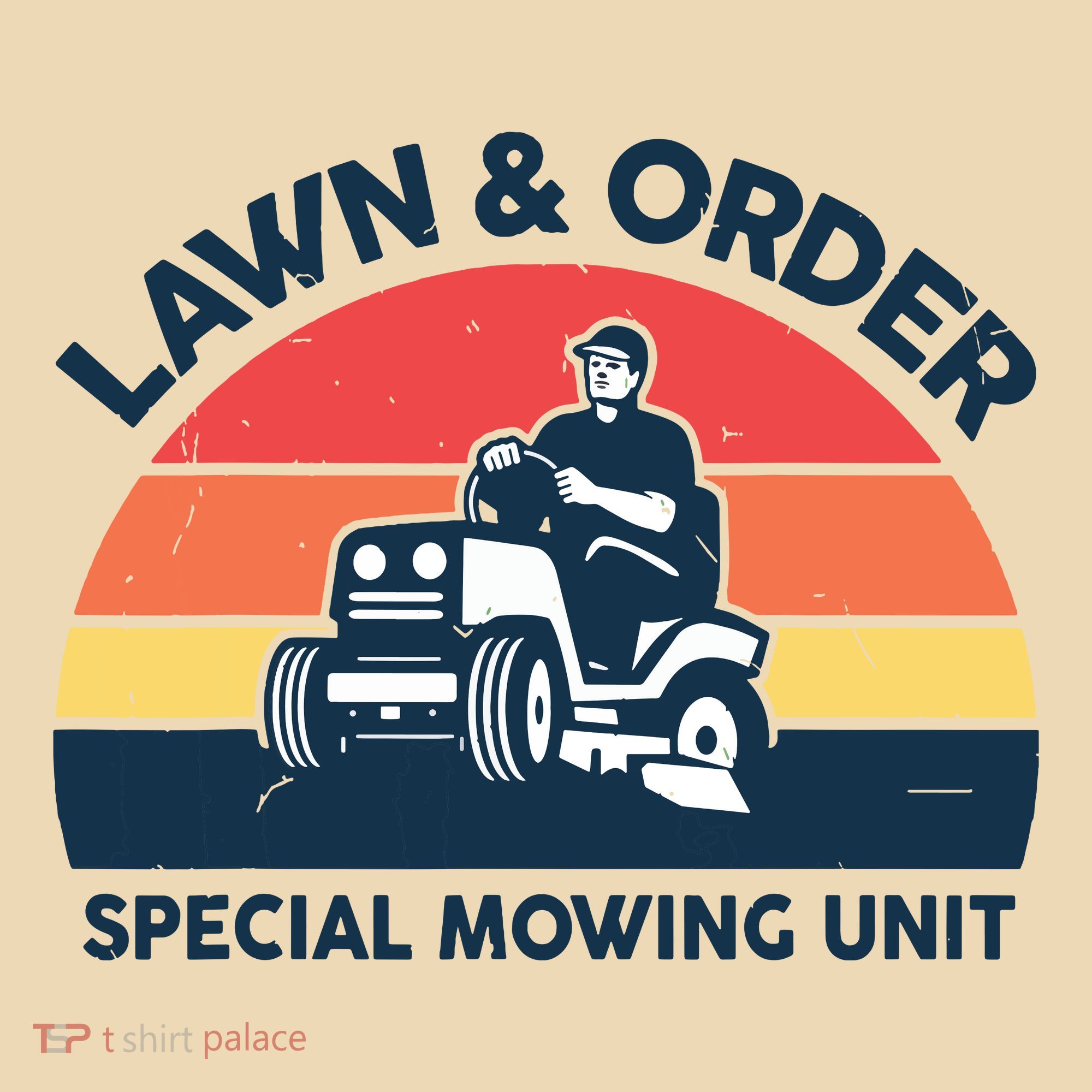 Lawn Order Special Mowing Unit Funny Mower Gardening Dad Tote Bag