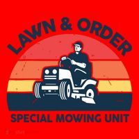 Lawn Order Special Mowing Unit Funny Mower Gardening Dad Santa Hat thumb 1