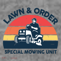 Lawn Order Special Mowing Unit Funny Mower Gardening Dad Toddler Hoodie thumb 2