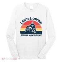 Lawn Order Special Mowing Unit Funny Mower Gardening Dad Long Sleeve Shirt thumb 0
