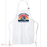 Lawn Order Special Mowing Unit Funny Mower Gardening Dad Apron thumb 0