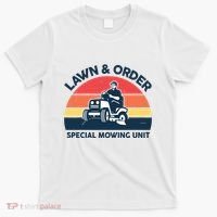 Lawn Order Special Mowing Unit Funny Mower Gardening Dad T-Shirt thumb 0