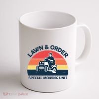 Lawn Order Special Mowing Unit Funny Mower Gardening Dad Coffee Mug thumb 1