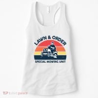 Lawn Order Special Mowing Unit Funny Mower Gardening Dad Women's Tank Top thumb 0