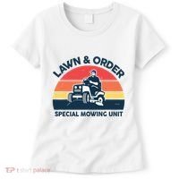 Lawn Order Special Mowing Unit Funny Mower Gardening Dad Women's T-Shirt thumb 0