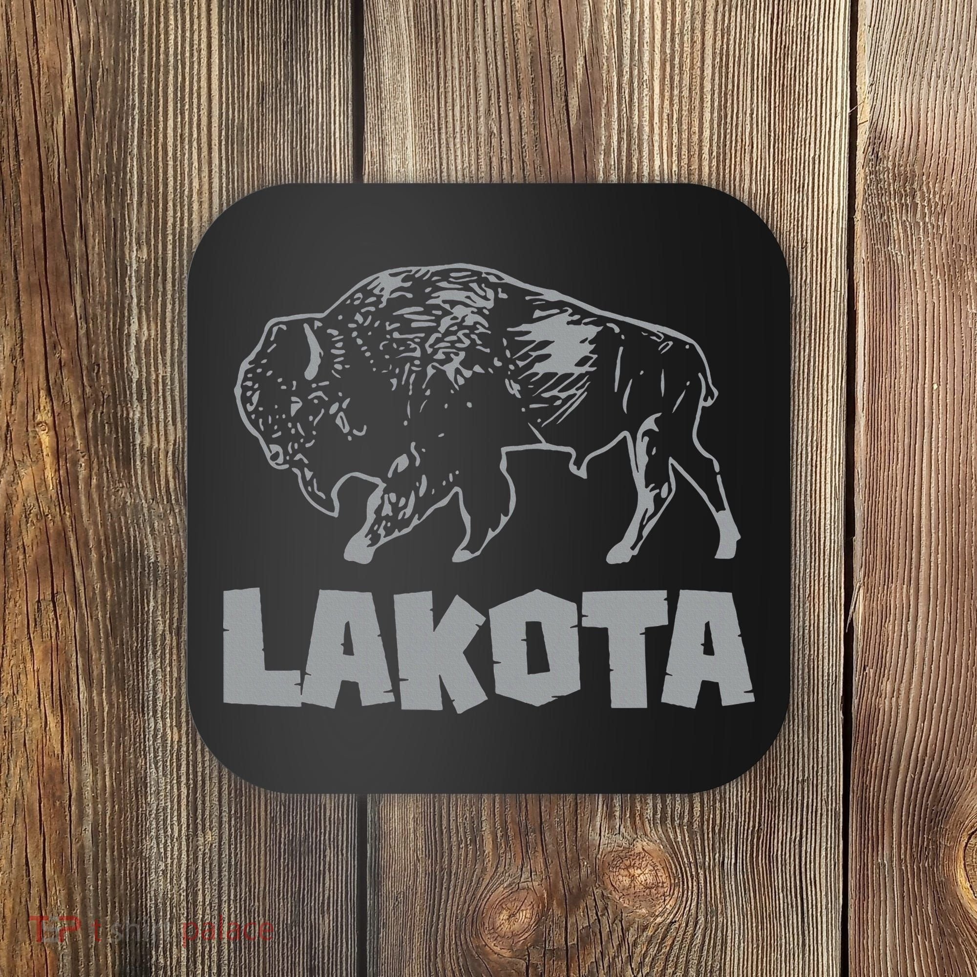 Lakota Oglala Sioux Tribe Native American Day Indigenous Coaster