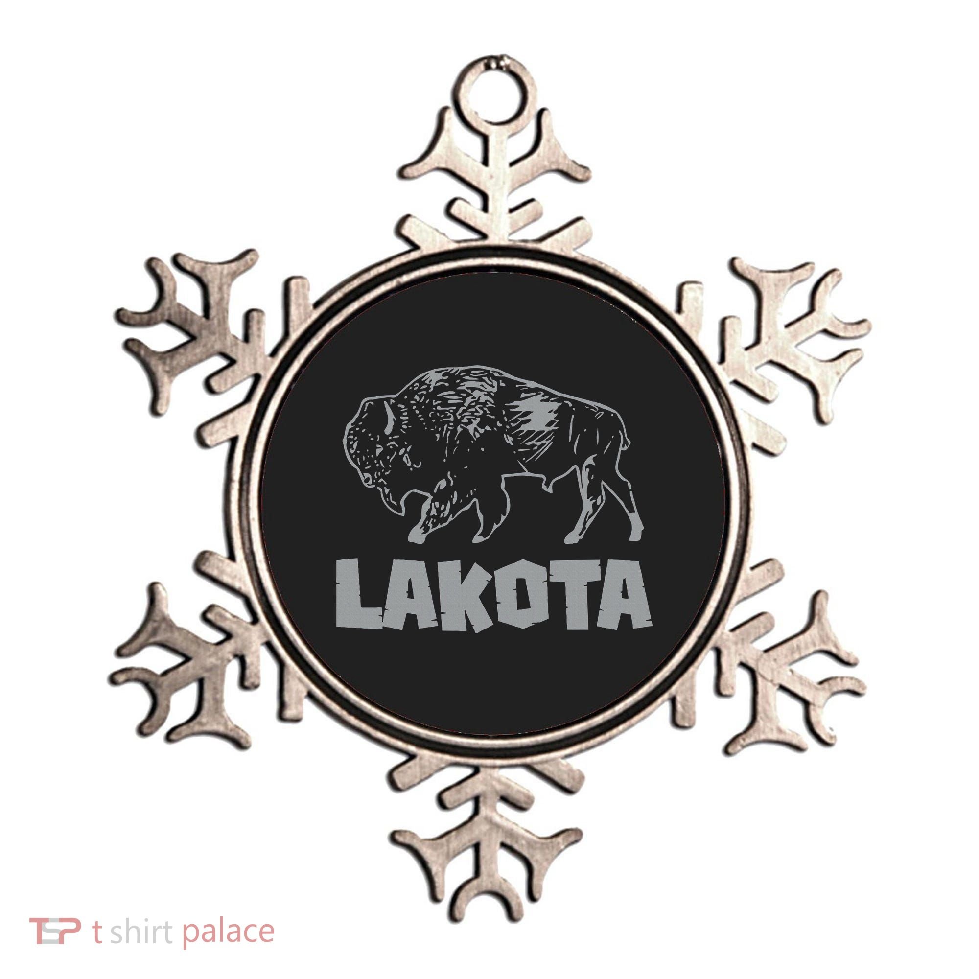 Lakota Oglala Sioux Tribe Native American Day Indigenous Ornament