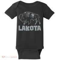 Lakota Oglala Sioux Tribe Native American Day Indigenous Baby Bodysuit thumb 0