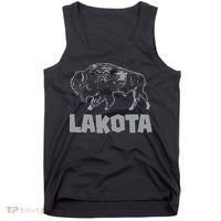 Lakota Oglala Sioux Tribe Native American Day Indigenous Tank Top thumb 0