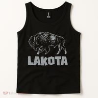 Lakota Oglala Sioux Tribe Native American Day Indigenous Tank Top thumb 2