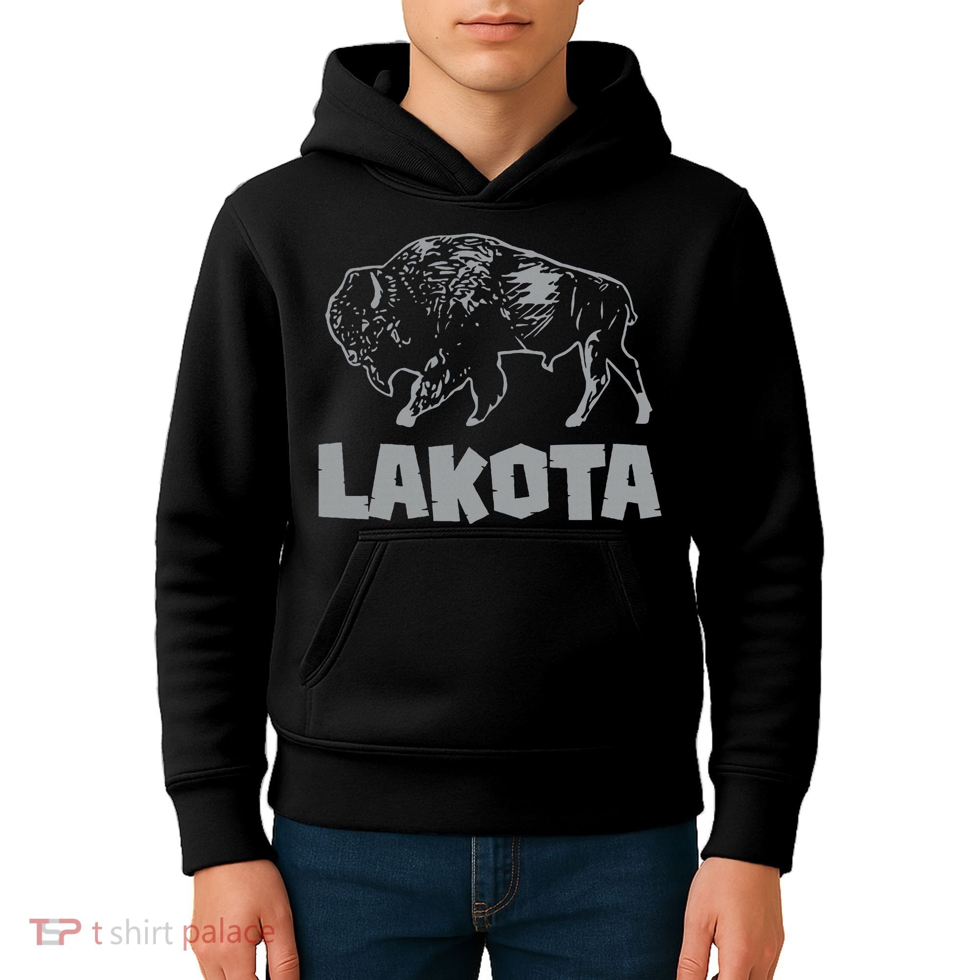 Lakota Oglala Sioux Tribe Native American Day Indigenous Kids Hoodie