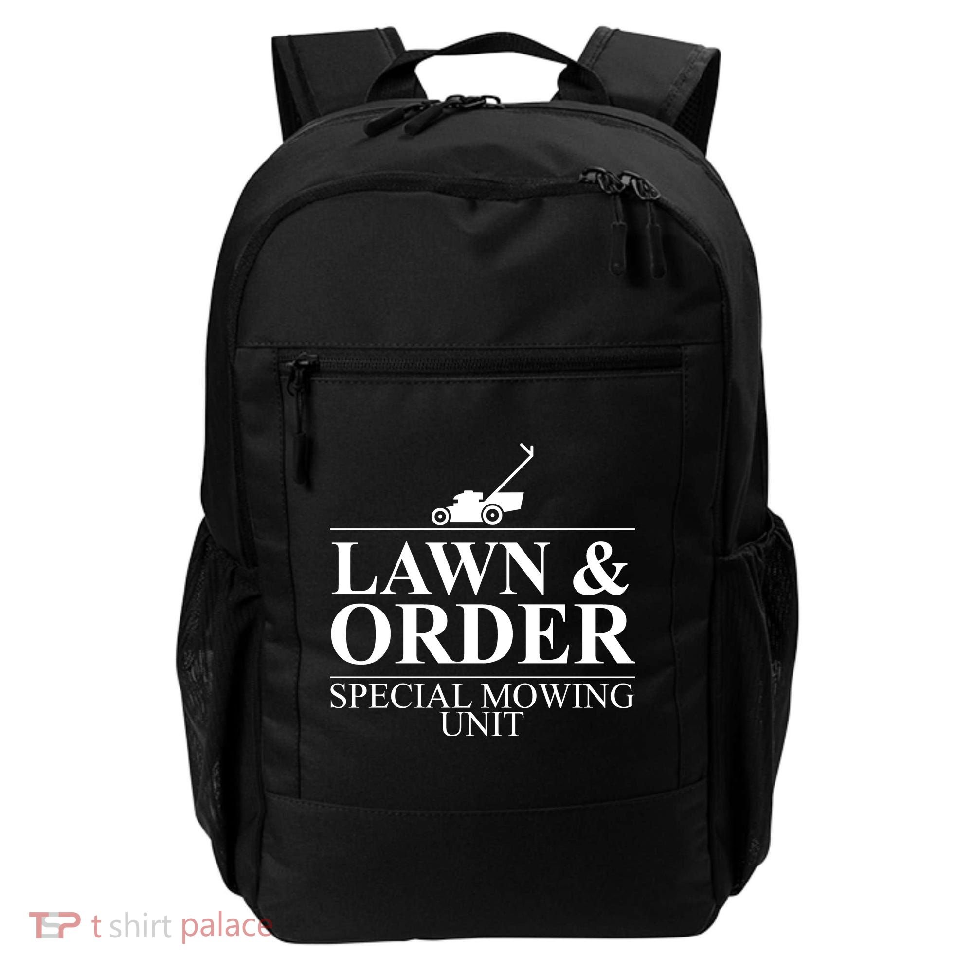 Lawn & Order Special Mowing Unit Backpack