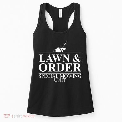 Lawn & Order Special Mowing Unit Women's Tank Top