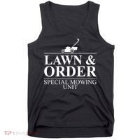Lawn & Order Special Mowing Unit Tank Top thumb 0