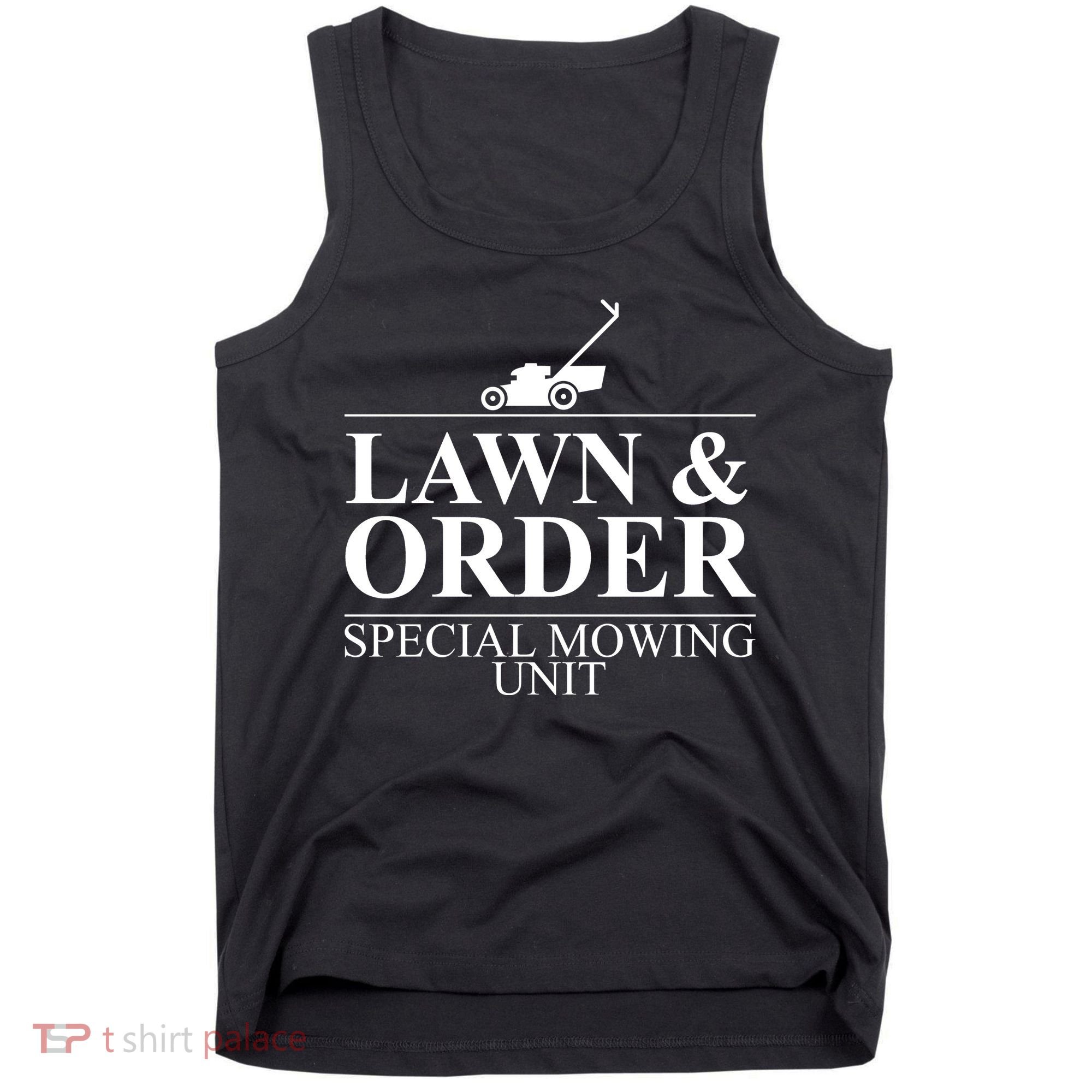 Lawn & Order Special Mowing Unit Tank Top