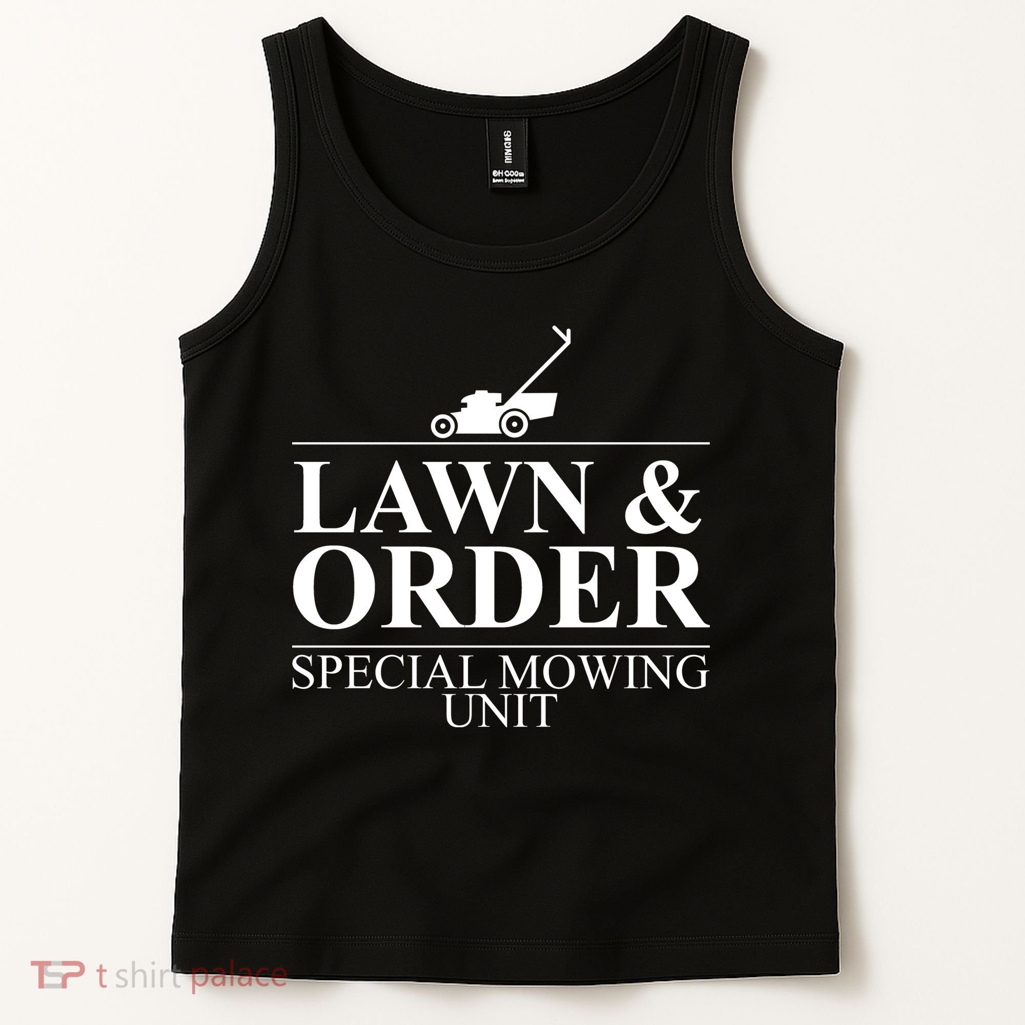 Lawn & Order Special Mowing Unit Tank Top