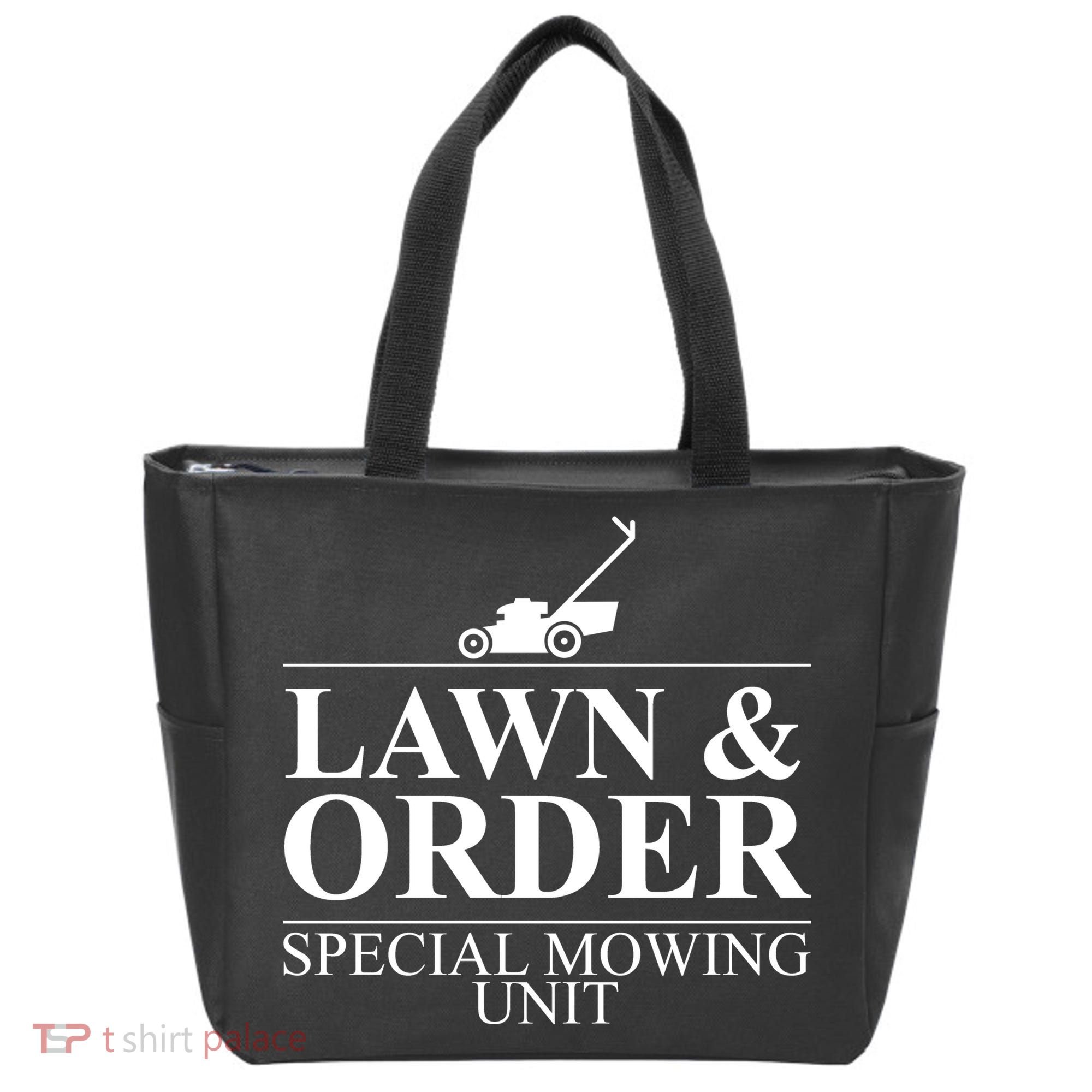 Lawn & Order Special Mowing Unit Tote Bag