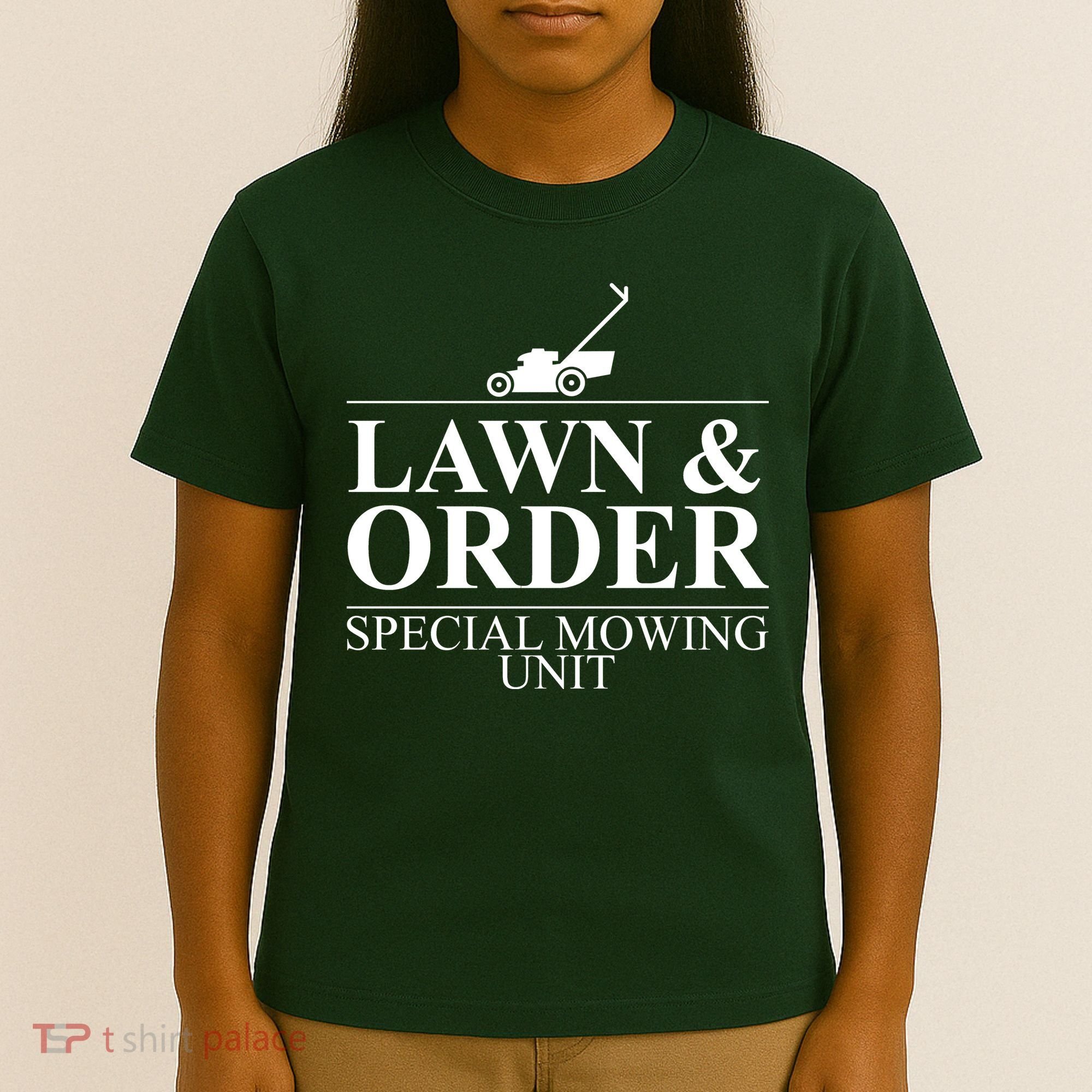 Lawn & Order Special Mowing Unit T-Shirt