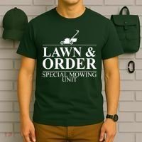 Lawn & Order Special Mowing Unit T-Shirt thumb 6
